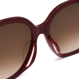 国内正規品 BALENCIAGA SUNGLASSES ASIAN FIT BB0184SA 004 RED BURGUNDY バレンシアガ サングラス アジアンフィット メガネ 眼鏡 UVカット 紫外線カット メンズ レディース レッド バーガンディ
