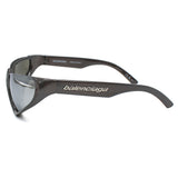 日本正規品 BALENCIAGA SUNGLASSES GLOBAL FIT BB0202S 002 SILVER バレンシアガ サングラス グローバルフィット UVカット 紫外線カット メンズ レディース ミラーレンズ シルバー