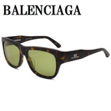国内正規品 BALENCIAGA SUNGLASSES ASIAN FIT BB0211S 002 GREEN HAVANA バレンシアガ サングラス アジアンフィット メガネ 眼鏡 UVカット 紫外線カット メンズ レディース グリーン ハバナ