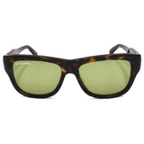 国内正規品 BALENCIAGA SUNGLASSES ASIAN FIT BB0211S 002 GREEN HAVANA バレンシアガ サングラス アジアンフィット メガネ 眼鏡 UVカット 紫外線カット メンズ レディース グリーン ハバナ