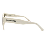 国内正規品 BALENCIAGA SUNGLASSES ASIAN FIT BB0215SA 003 GRAY IVORY バレンシアガ サングラス アジアンフィット メガネ 眼鏡 UVカット 紫外線カット メンズ レディース グレー アイボリー