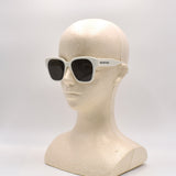 国内正規品 BALENCIAGA SUNGLASSES ASIAN FIT BB0215SA 003 GRAY IVORY バレンシアガ サングラス アジアンフィット メガネ 眼鏡 UVカット 紫外線カット メンズ レディース グレー アイボリー