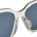 国内正規品 BALENCIAGA SUNGLASSES ASIAN FIT BB0215SA 004 BLUE GRAY バレンシアガ サングラス アジアンフィット メガネ 眼鏡 UVカット 紫外線カット メンズ レディース ブルー グレー