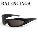 日本正規品 BALENCIAGA SUNGLASSES GLOBAL FIT BB0253S 001 GREY BLACK バレンシアガ サングラス グローバルフィット UVカット 紫外線カット メンズ レディース グレー ブラック