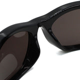日本正規品 BALENCIAGA SUNGLASSES GLOBAL FIT BB0253S 001 GREY BLACK バレンシアガ サングラス グローバルフィット UVカット 紫外線カット メンズ レディース グレー ブラック