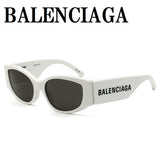 日本正規品 BALENCIAGA SUNGLASSES GLOBAL FIT BB0258S 003 GREY WHITE バレンシアガ サングラス グローバルフィット UVカット 紫外線カット メンズ レディース グレー ホワイト