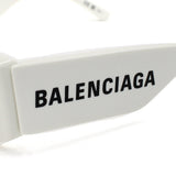 日本正規品 BALENCIAGA EYEWEAR ASIAN FIT BB0260S 003 GREY WHITE バレンシアガ サングラス アジアンフィット UVカット 紫外線カット メンズ レディース グレー ホワイト