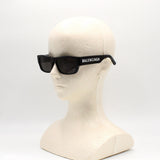日本正規品 BALENCIAGA EYEWEAR ASIAN FIT BB0261SA 001 GREY BLACK バレンシアガ サングラス アジアンフィット UVカット 紫外線カット メンズ レディース グレー ブラック