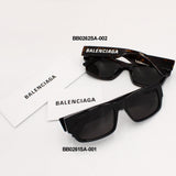 日本正規品 BALENCIAGA EYEWEAR ASIAN FIT BB0261SA 001 GREY BLACK バレンシアガ サングラス アジアンフィット UVカット 紫外線カット メンズ レディース グレー ブラック