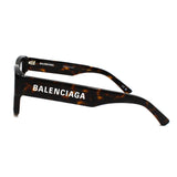 日本正規品 BALENCIAGA EYEWEAR ASIAN FIT BB0264O 002 HAVANA バレンシアガ メガネ 眼鏡 アジアンフィット アイウェア フレーム メンズ レディース ハバナ