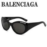 日本正規品 BALENCIAGA SUNGLASSES GLOBAL FIT BB0267S 001 GREY BLACK バレンシアガ サングラス グローバルフィット UVカット 紫外線カット メンズ レディース グレー ブラック
