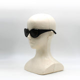 日本正規品 BALENCIAGA SUNGLASSES GLOBAL FIT BB0267S 001 GREY BLACK バレンシアガ サングラス グローバルフィット UVカット 紫外線カット メンズ レディース グレー ブラック