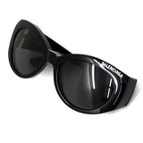 日本正規品 BALENCIAGA SUNGLASSES GLOBAL FIT BB0267S 001 GREY BLACK バレンシアガ サングラス グローバルフィット UVカット 紫外線カット メンズ レディース グレー ブラック