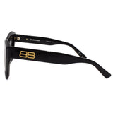 国内正規品 BALENCIAGA SUNGLASSES ASIAN FIT BB0273SA 001 GRAY BLACK バレンシアガ サングラス アジアンフィット メガネ 眼鏡 UVカット 紫外線カット メンズ レディース グレー ブラック