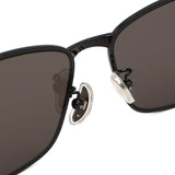国内正規品 BALENCIAGA SUNGLASSES ASIAN FIT BB0280SA 001 GRAY BLACK バレンシアガ サングラス アジアンフィット メガネ 眼鏡 UVカット 紫外線カット メンズ レディース グレー ブラック