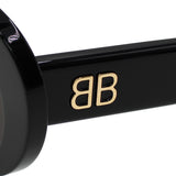 日本正規品 BALENCIAGA SUNGLASSES ASIAN FIT BB0294SK 001 GREY BLACK バレンシアガ サングラス アジアンフィット UVカット 紫外線カット メンズ レディース グレー ブラック
