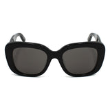 日本正規品 BALENCIAGA SUNGLASSES ASIAN FIT BB0295SK 001 GREY BLACK バレンシアガ サングラス アジアンフィット UVカット 紫外線カット メンズ レディース グレー ブラック