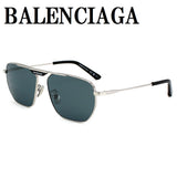 日本正規品 BALENCIAGA SUNGLASSES ASIAN FIT BB0298SA 003 SILVER バレンシアガ サングラス アジアンフィット UVカット 紫外線カット メンズ レディース シルバー