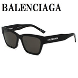 日本正規品 BALENCIAGA SUNGLASSES ASIAN FIT BB0307SA 001 GREY BLACK バレンシアガ サングラス アジアンフィット UVカット 紫外線カット メンズ レディース グレー ブラック