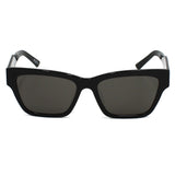 日本正規品 BALENCIAGA SUNGLASSES ASIAN FIT BB0307SA 001 GREY BLACK バレンシアガ サングラス アジアンフィット UVカット 紫外線カット メンズ レディース グレー ブラック