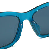 日本正規品 BALENCIAGA SUNGLASSES ASIAN FIT BB0307SA 004 BLUE バレンシアガ サングラス アジアンフィット UVカット 紫外線カット メンズ レディース ブルー