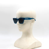 日本正規品 BALENCIAGA SUNGLASSES ASIAN FIT BB0307SA 004 BLUE バレンシアガ サングラス アジアンフィット UVカット 紫外線カット メンズ レディース ブルー