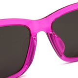 日本正規品 BALENCIAGA SUNGLASSES ASIAN FIT BB0307SA 005 GREY FUCHSIA バレンシアガ サングラス アジアンフィット UVカット 紫外線カット メンズ レディース グレー フクシャ