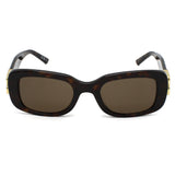 日本正規品 BALENCIAGA SUNGLASSES BB0310SK 002 HAVANA BROWN バレンシアガ サングラス アジアンフィット メガネ 眼鏡 UVカット 紫外線カット メンズ レディース ブラウン ハバナ