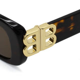 日本正規品 BALENCIAGA SUNGLASSES BB0310SK 002 HAVANA BROWN バレンシアガ サングラス アジアンフィット メガネ 眼鏡 UVカット 紫外線カット メンズ レディース ブラウン ハバナ