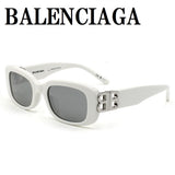 日本正規品 BALENCIAGA SUNGLASSES ASIAN FIT BB0310SK 003 SILVER WHITE バレンシアガ サングラス アジアンフィット UVカット 紫外線カット メンズ レディース ミラーレンズ シルバー ホワイト