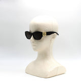 日本正規品 BALENCIAGA SUNGLASSES ASIAN FIT BB0311SK 001 GRAY BLACK バレンシアガ サングラス アジアンフィット UVカット 紫外線カット メンズ レディース グレー ブラック