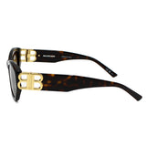 日本正規品 BALENCIAGA SUNGLASSES ASIAN FIT BB0311SK 002 BROWN HAVANA バレンシアガ サングラス アジアンフィット UVカット 紫外線カット メンズ レディース ブラウン ハバナ