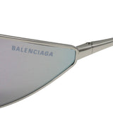 日本正規品 BALENCIAGA SUNGLASSES ASIAN FIT BB0315S 001 SILVER バレンシアガ サングラス アジアンフィット UVカット 紫外線カット メンズ レディース ミラーレンズ シルバー