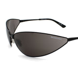 日本正規品 BALENCIAGA SUNGLASSES ASIAN FIT BB0315S 002 GREY BLACK バレンシアガ サングラス アジアンフィット UVカット 紫外線カット メンズ レディース ミラーレンズ グレー ブラック
