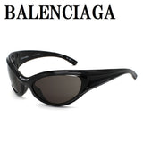 日本正規品 BALENCIAGA SUNGLASSES ASIAN FIT BB0317S 001 GREY BLACK バレンシアガ サングラス グローバルフィット UVカット 紫外線カット メンズ レディース グレー ブラック
