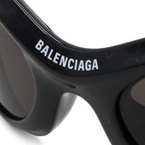 日本正規品 BALENCIAGA SUNGLASSES ASIAN FIT BB0317S 001 GREY BLACK バレンシアガ サングラス グローバルフィット UVカット 紫外線カット メンズ レディース グレー ブラック