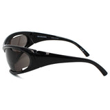 日本正規品 BALENCIAGA SUNGLASSES GLOBAL FIT BB0318S 001 GREY BLACK バレンシアガ サングラス グローバルフィット UVカット 紫外線カット メンズ レディース グレー ブラック
