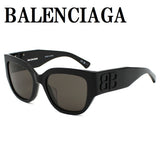 日本正規品 BALENCIAGA SUNGLASSES ASIAN FIT BB0323SK 001 GREY BLACK バレンシアガ サングラス アジアンフィット UVカット 紫外線カット メンズ レディース グレー ブラック