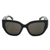 日本正規品 BALENCIAGA SUNGLASSES ASIAN FIT BB0323SK 001 GREY BLACK バレンシアガ サングラス アジアンフィット UVカット 紫外線カット メンズ レディース グレー ブラック