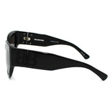 日本正規品 BALENCIAGA SUNGLASSES ASIAN FIT BB0323SK 001 GREY BLACK バレンシアガ サングラス アジアンフィット UVカット 紫外線カット メンズ レディース グレー ブラック
