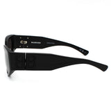 日本正規品 BALENCIAGA SUNGLASSES BB0324SK 001 GREY BLACK バレンシアガ サングラス アジアンフィット メガネ 眼鏡 UVカット 紫外線カット メンズ レディース グレー ブラック