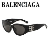 BALENCIAGA SUNGLASSES BB0324SK 014 GRAY BLACK バレンシアガ サングラス アジアンフィット メガネ 眼鏡 紫外線カット メンズ レディース グレー ブラック