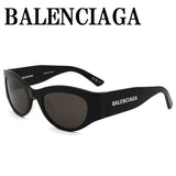 日本正規品 BALENCIAGA SUNGLASSES ASIAN FIT BB0330SK 001 GREY BLACK バレンシアガ サングラス アジアンフィット UVカット 紫外線カット メンズ レディース グレー ブラック