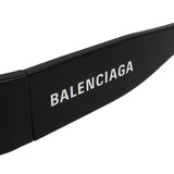 日本正規品 BALENCIAGA SUNGLASSES ASIAN FIT BB0330SK 001 GREY BLACK バレンシアガ サングラス アジアンフィット UVカット 紫外線カット メンズ レディース グレー ブラック