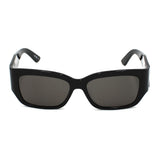 日本正規品 BALENCIAGA SUNGLASSES ASIAN FIT BB0331SK 001 GREY BLACK バレンシアガ サングラス アジアンフィット UVカット 紫外線カット メンズ レディース グレー ブラック
