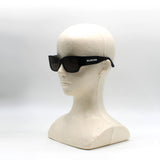 日本正規品 BALENCIAGA SUNGLASSES ASIAN FIT BB0331SK 001 GREY BLACK バレンシアガ サングラス アジアンフィット UVカット 紫外線カット メンズ レディース グレー ブラック