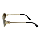 日本正規品 BALENCIAGA SUNGLASSES ASIAN FIT BB0335S 003 BRONZE GOLD バレンシアガ サングラス ノーズパット UVカット 紫外線カット メンズ レディース ブロンズ ゴールド
