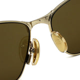日本正規品 BALENCIAGA SUNGLASSES ASIAN FIT BB0335S 003 BRONZE GOLD バレンシアガ サングラス ノーズパット UVカット 紫外線カット メンズ レディース ブロンズ ゴールド