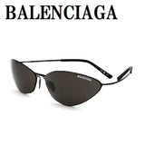 日本正規品 BALENCIAGA SUNGLASSES ASIAN FIT BB0350S 001 GREY BLACK バレンシアガ サングラス ノーズパット UVカット 紫外線カット メンズ レディース グレー ブラック