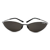 日本正規品 BALENCIAGA SUNGLASSES ASIAN FIT BB0350S 001 GREY BLACK バレンシアガ サングラス ノーズパット UVカット 紫外線カット メンズ レディース グレー ブラック